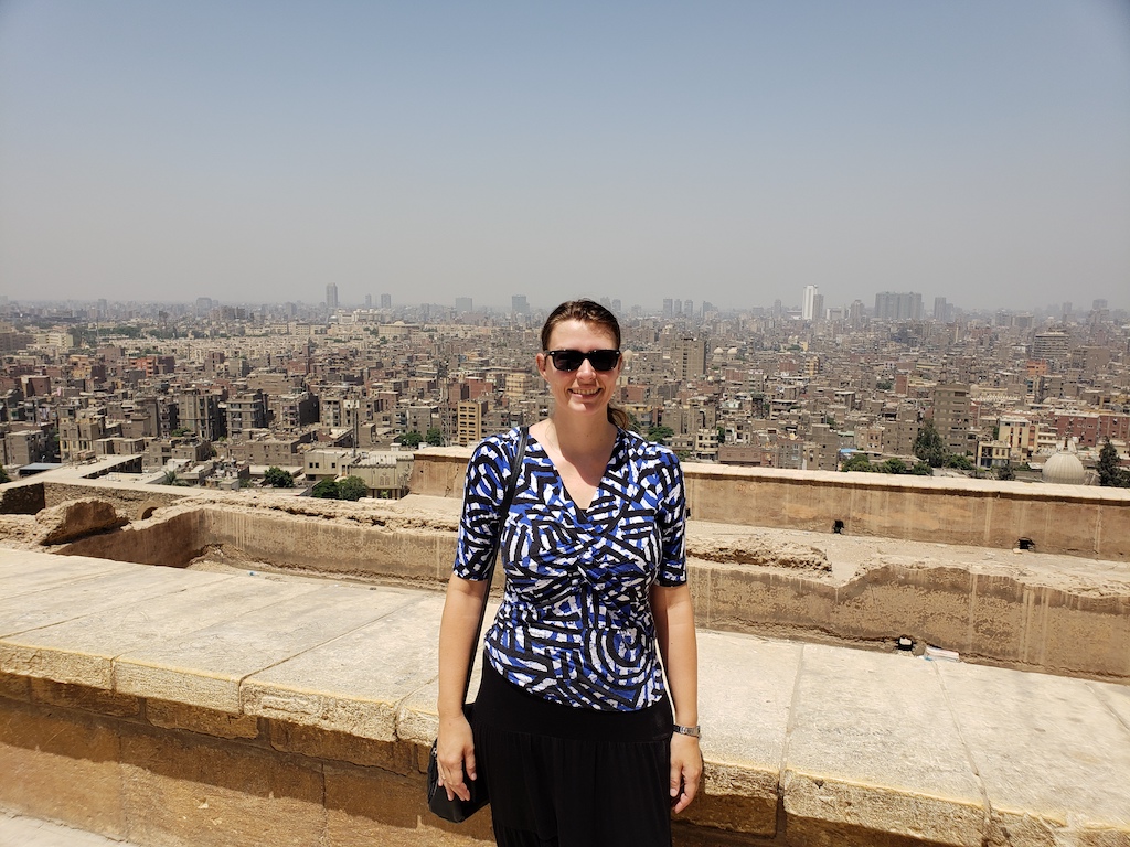 View of Cairo from the Citadel of Saladin in Ey