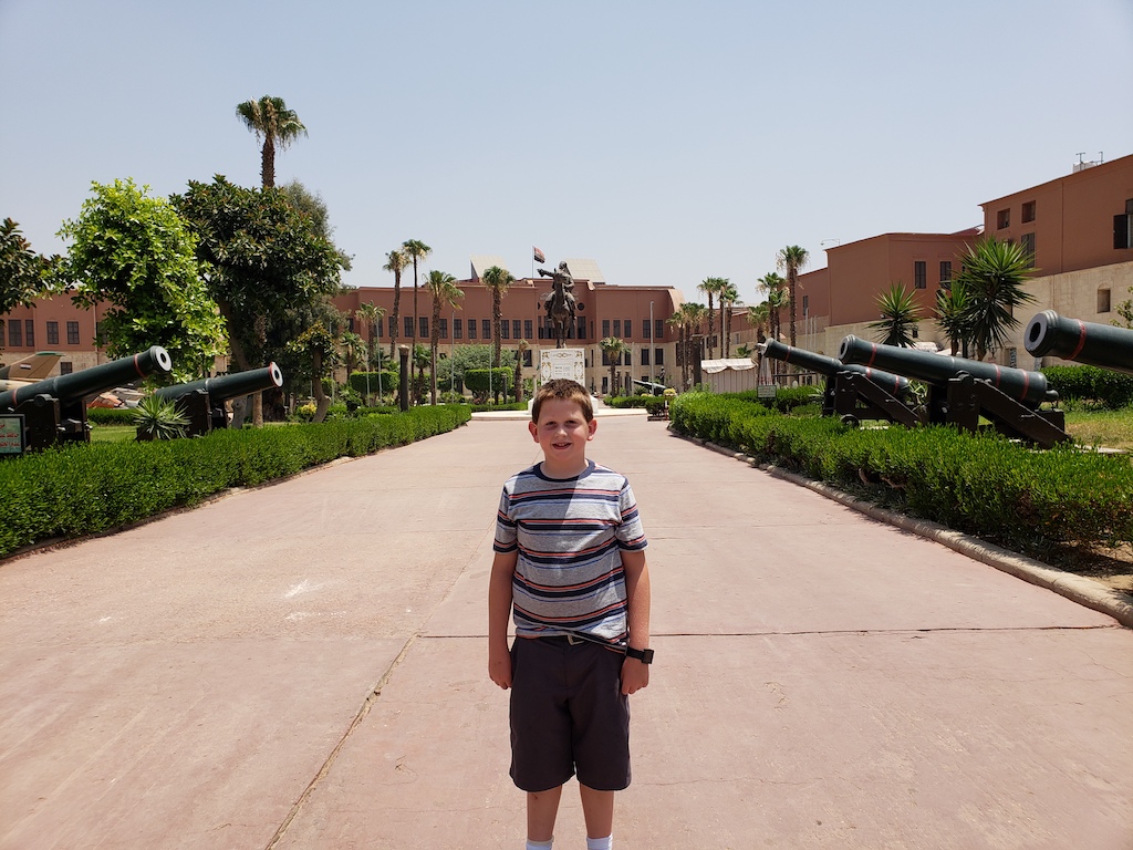 Police Museum in the Citadel of Saladin in Cairo, Egypt.