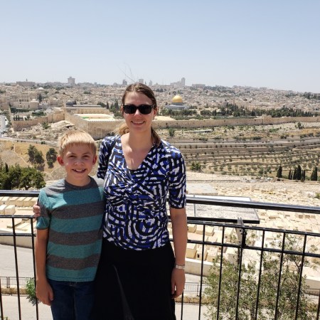 View of Jerusalem from the Mount of Olives.