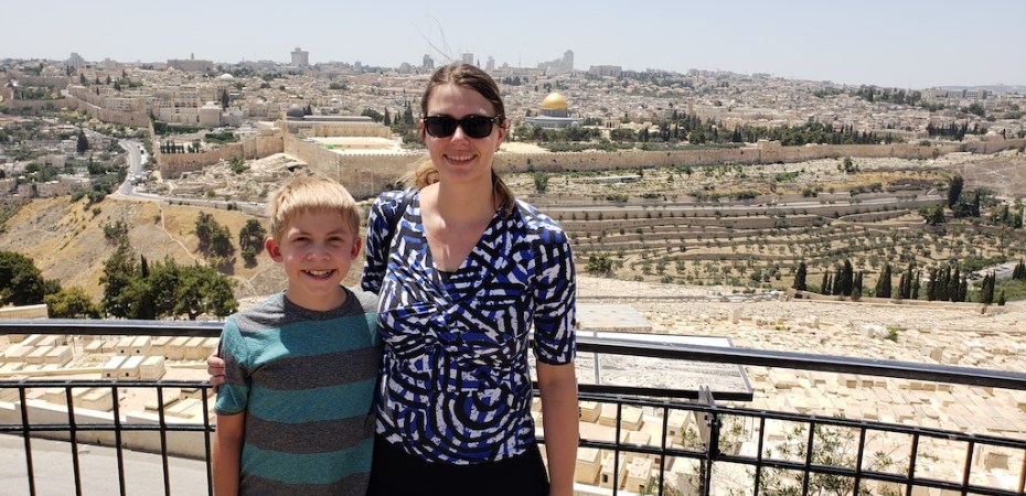 View of Jerusalem from the Mount of Olives.