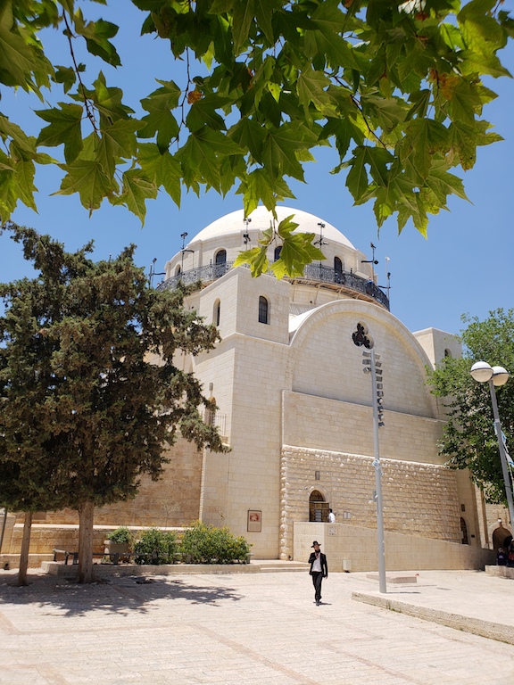 Hurva Synagogue in Jerusalem, Israel.
