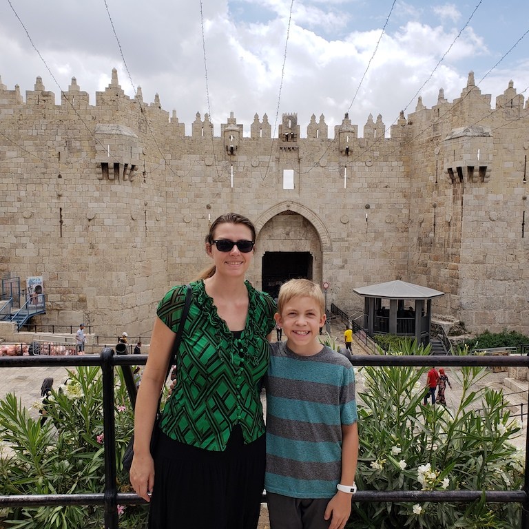 Exploring Jerusalem, Israel.