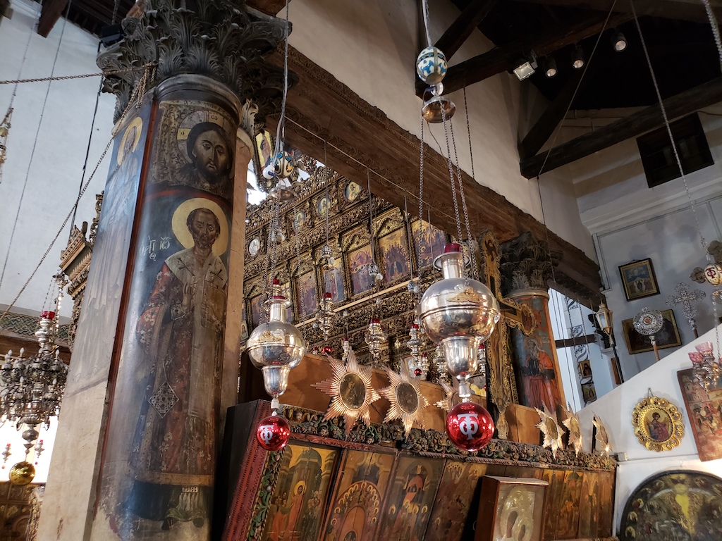 Church of the Nativity in Bethlehem.