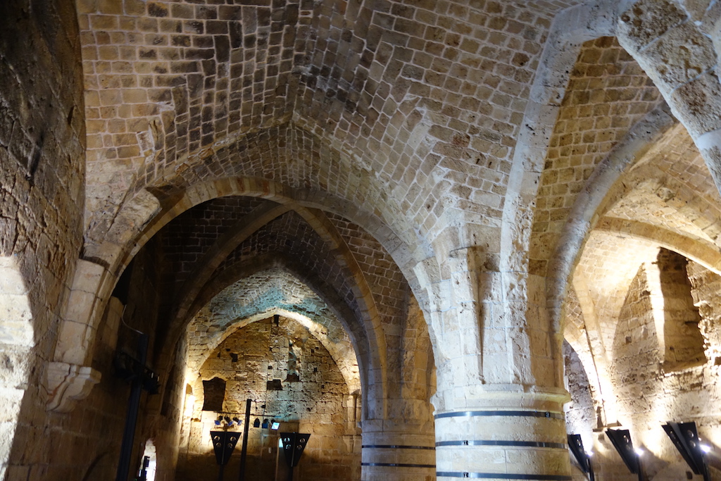 Crusaders’ Fortress in Acre, Israel.