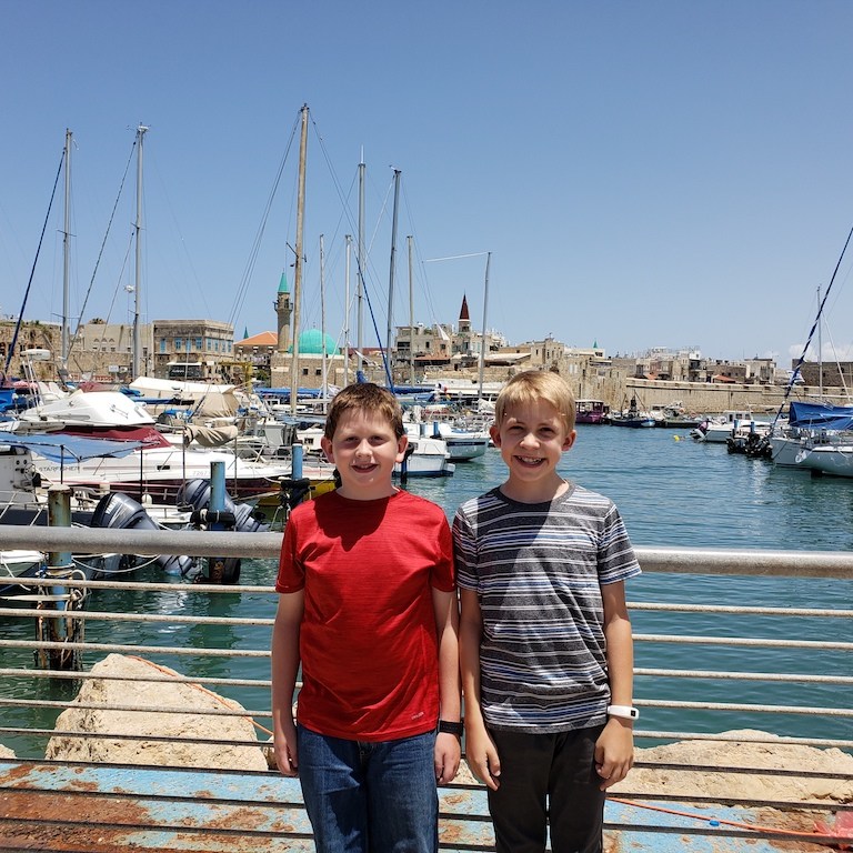 Waterfront in Acre, Israel.