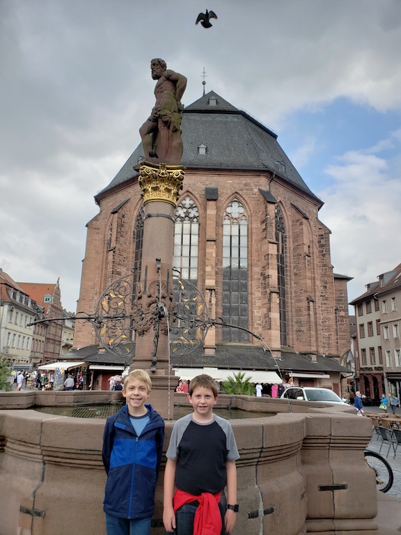 Heiliggeistkirche. Heidelberg, Germany.