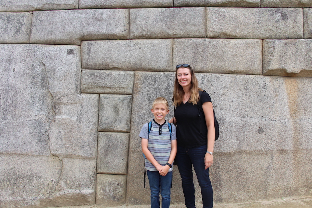 Exploring Machu Picchu in Peru.