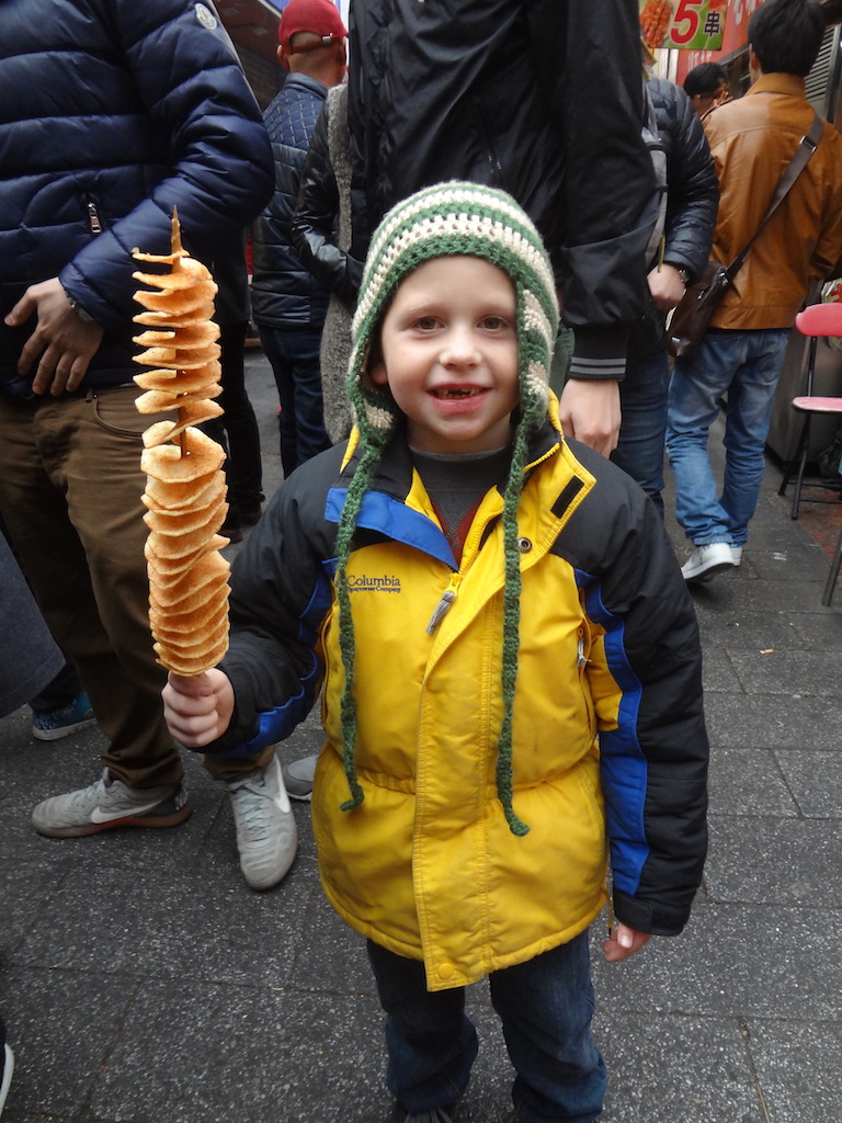 Chips on a stick in