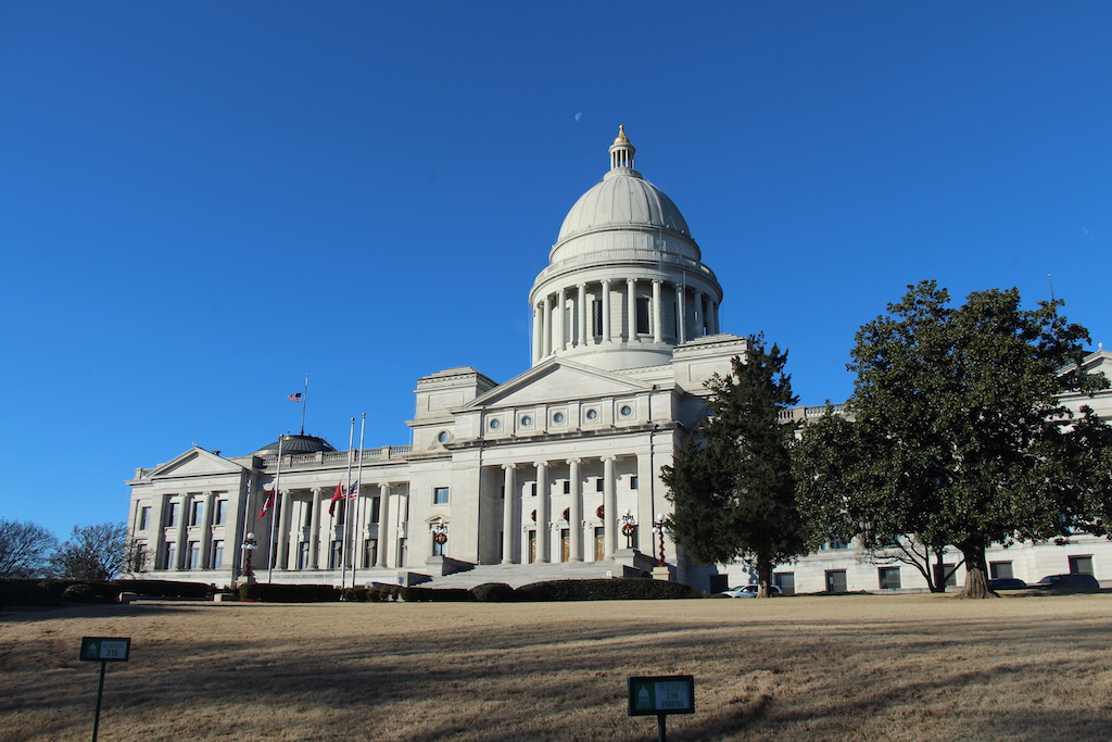 Arkansas Capital Building in Little Rock, Arkansas
