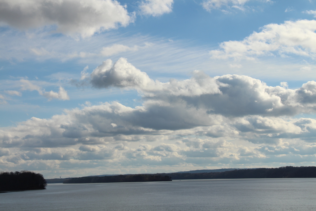 Landscape in Alabama while on a family road trip.