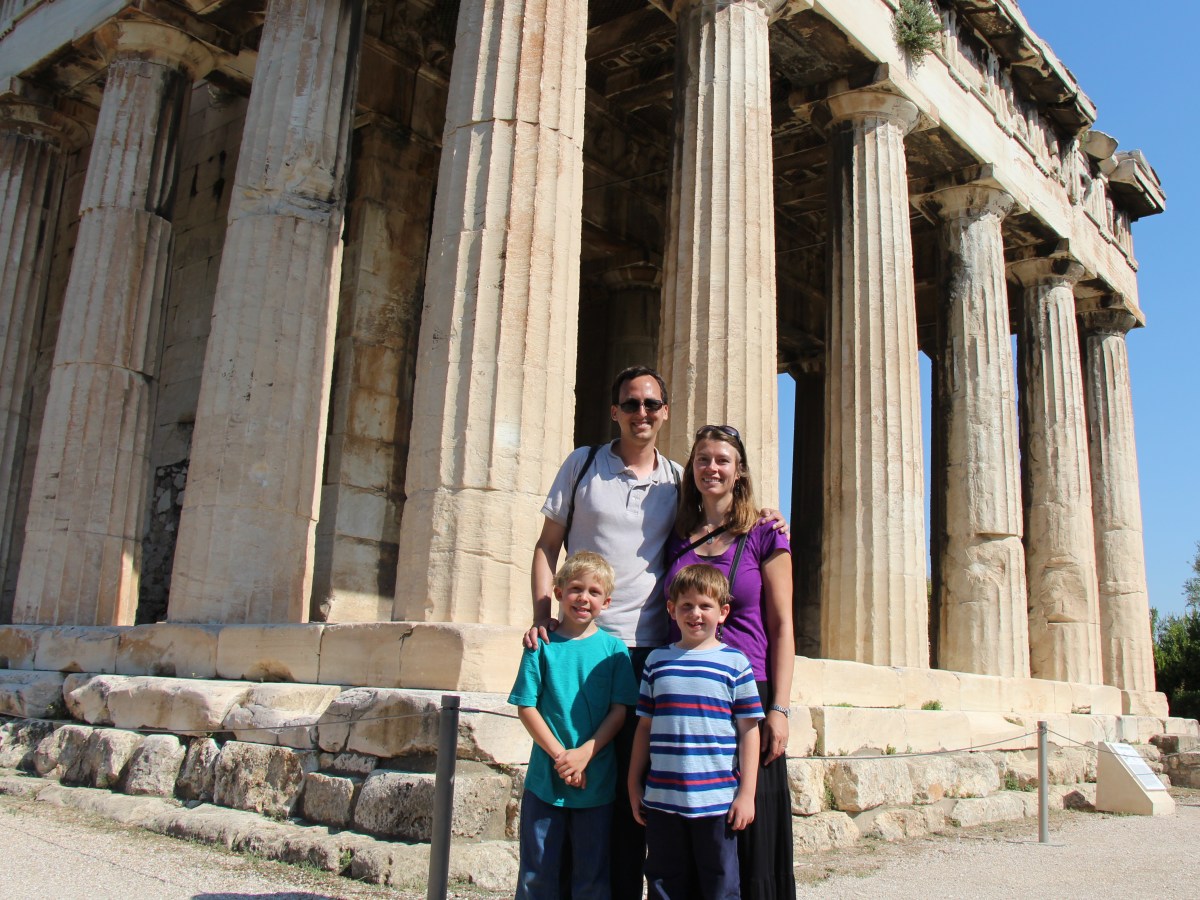 A day in Athens, Greece
