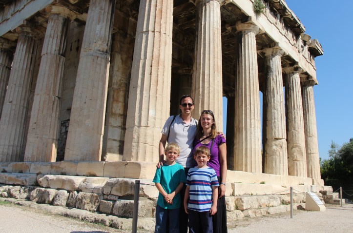 A day in Athens, Greece