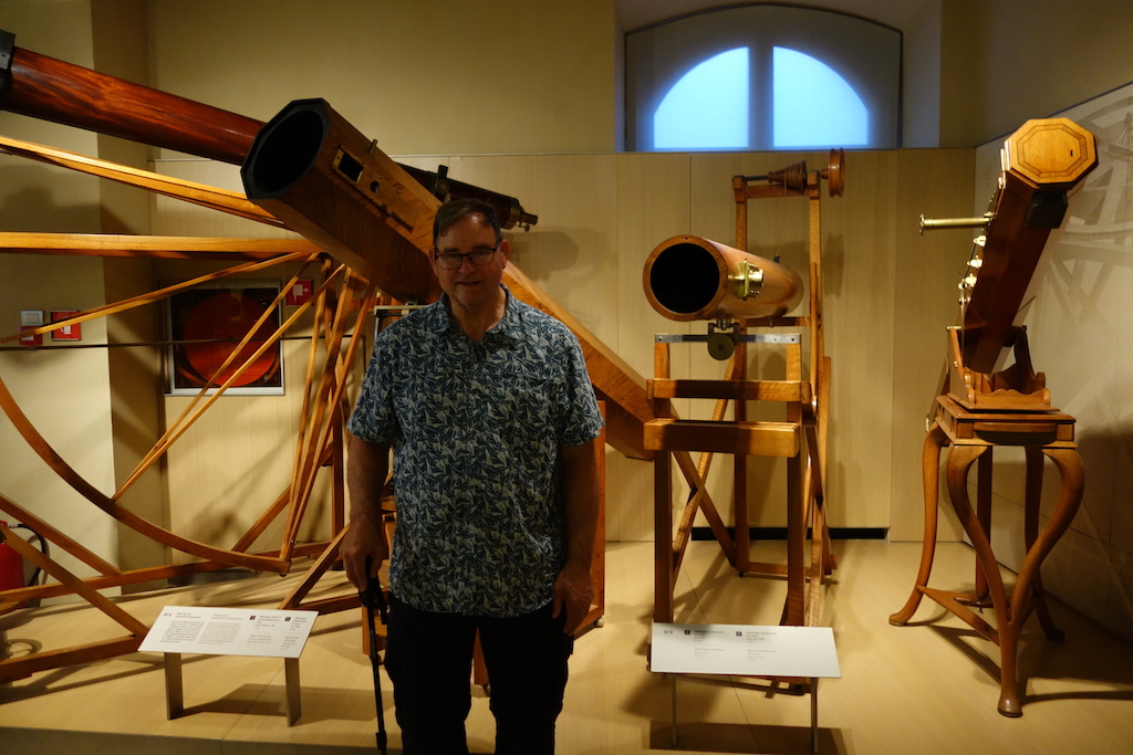 Exhibit inside the Galileo Museum