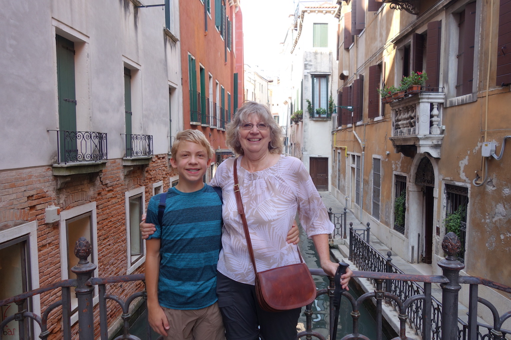 Having fun getting lost in Venice, Italy