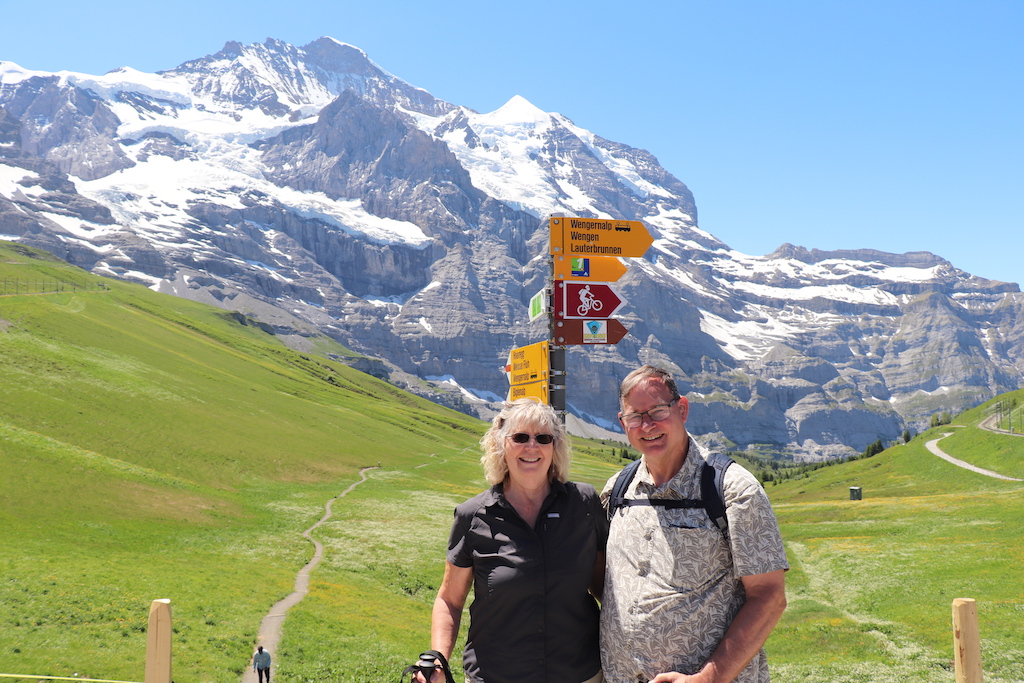 Hiking in the Jungfrau Region of Switzerland