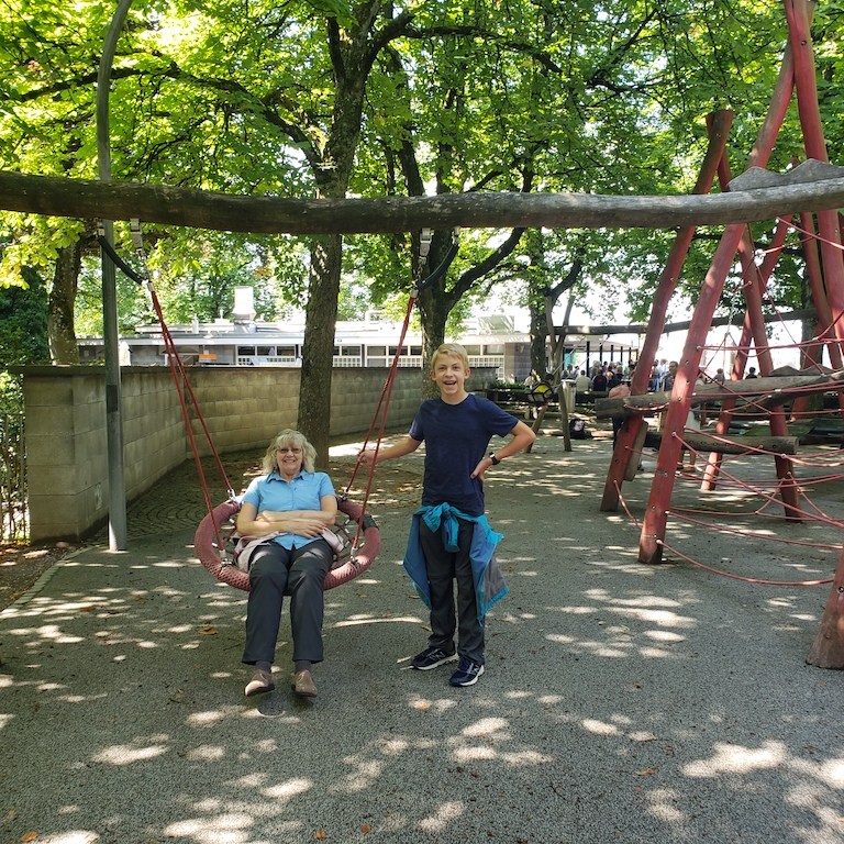 A playground in Bern, Switzerland.