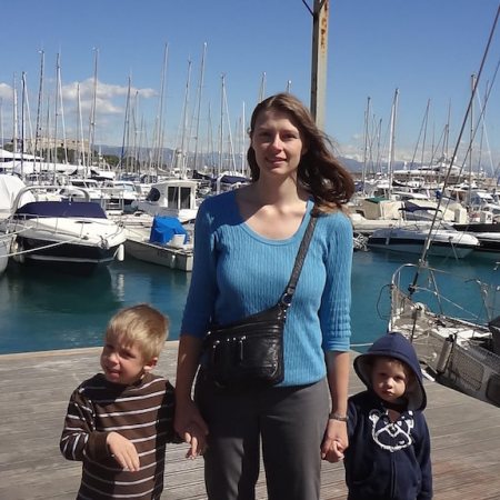 Waterfront in Antibes, France