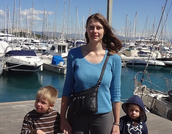 Waterfront in Antibes, France