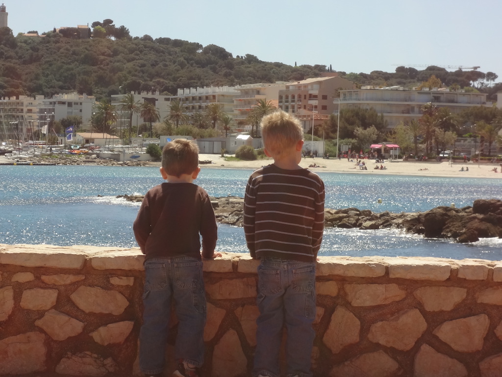 Waterfront in Antibes, France