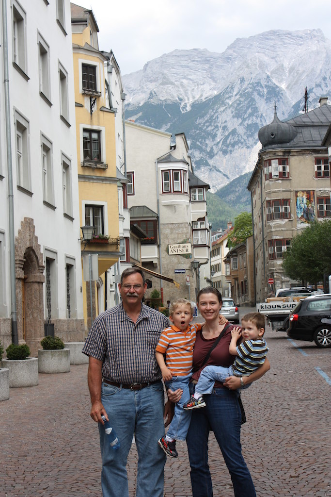 Hall, Austria: Lunch Stop on the Way to Salzburg
