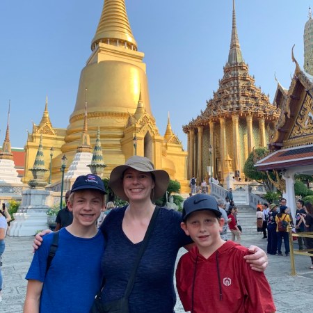 Enjoying the Grand Palace in Bangkok, Thailand