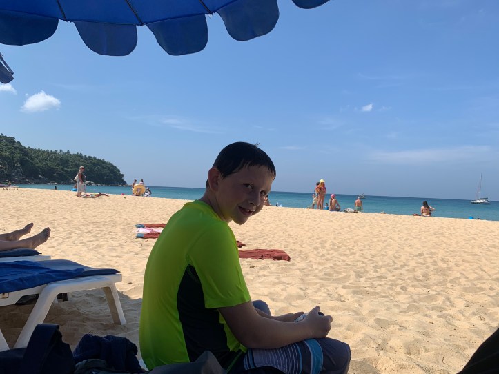Thailand Day 5: Beach Time and Illness in Phuket