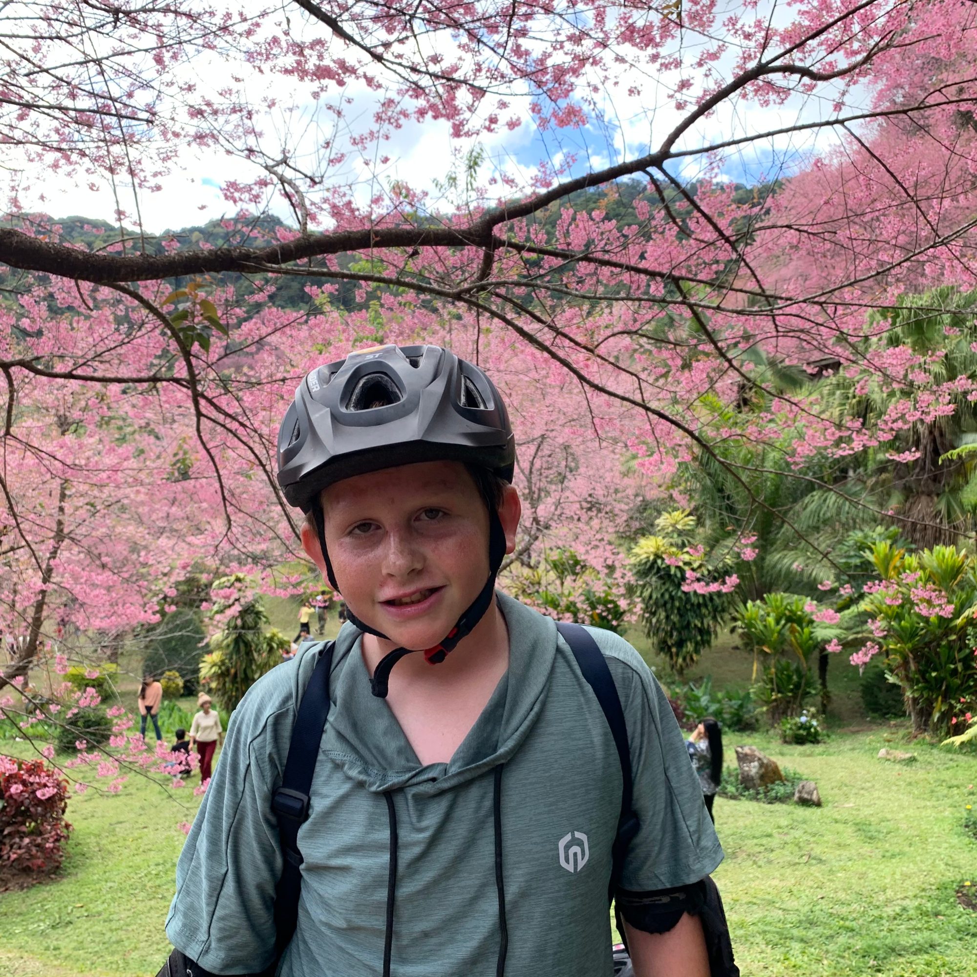 Mountain Biking near Chiang Mai, Thailand
