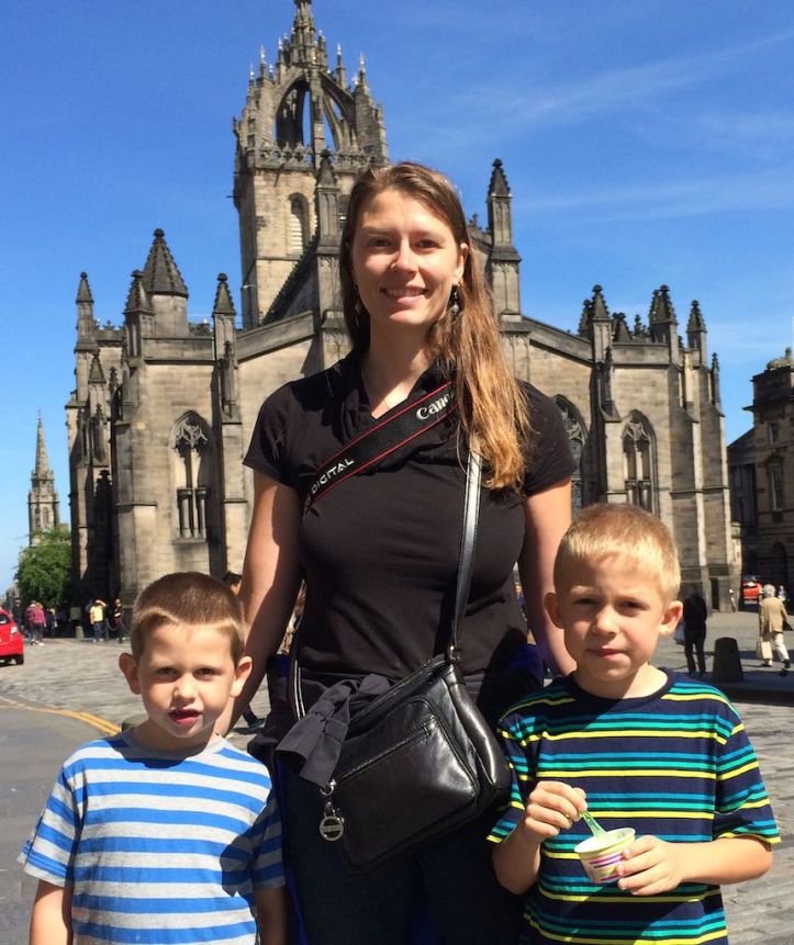 A Stop in Edinburgh, Scotland