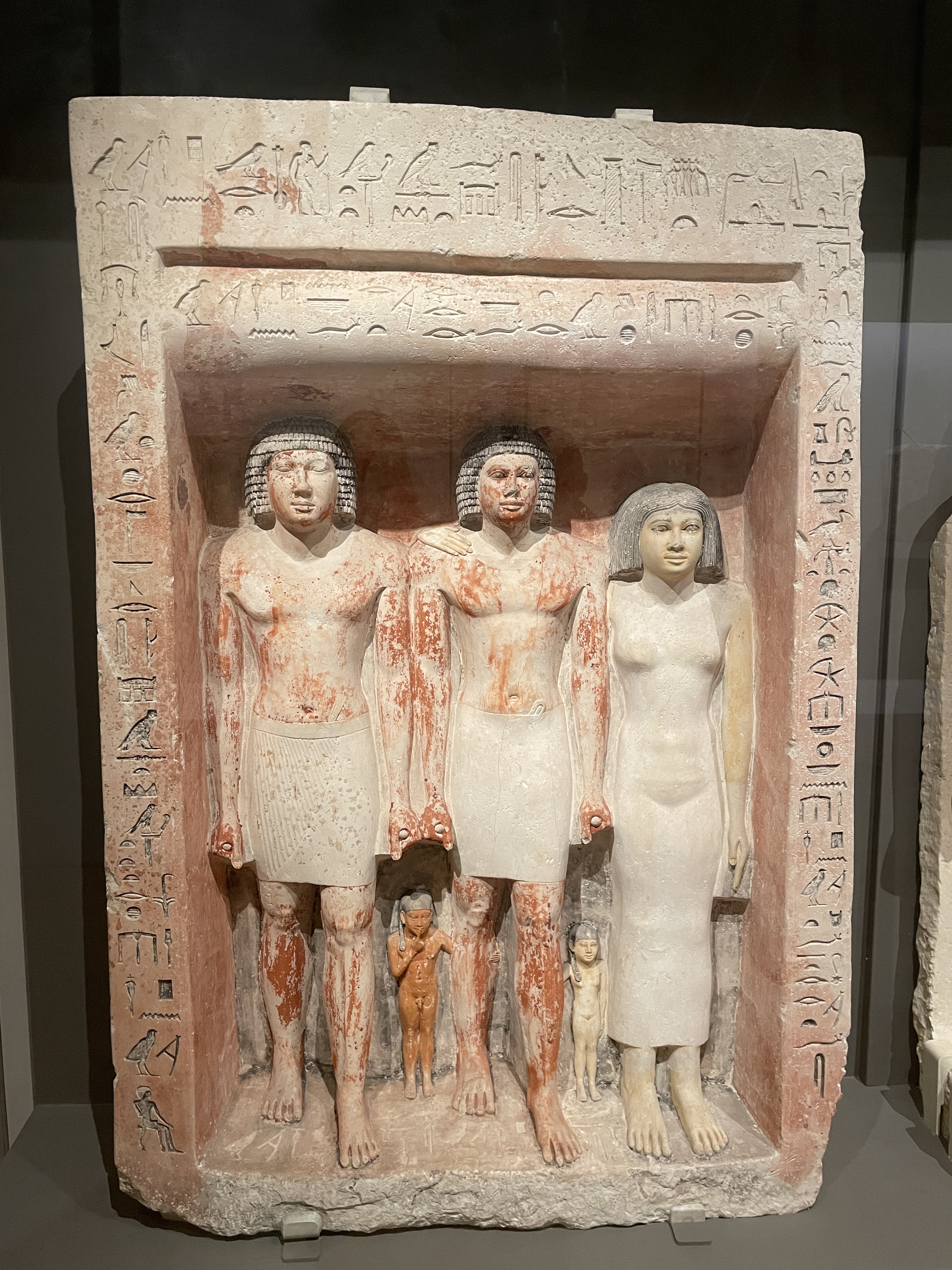 Egyptian Artifacts in the Museum of Fine Arts in Boston, Massachusetts.