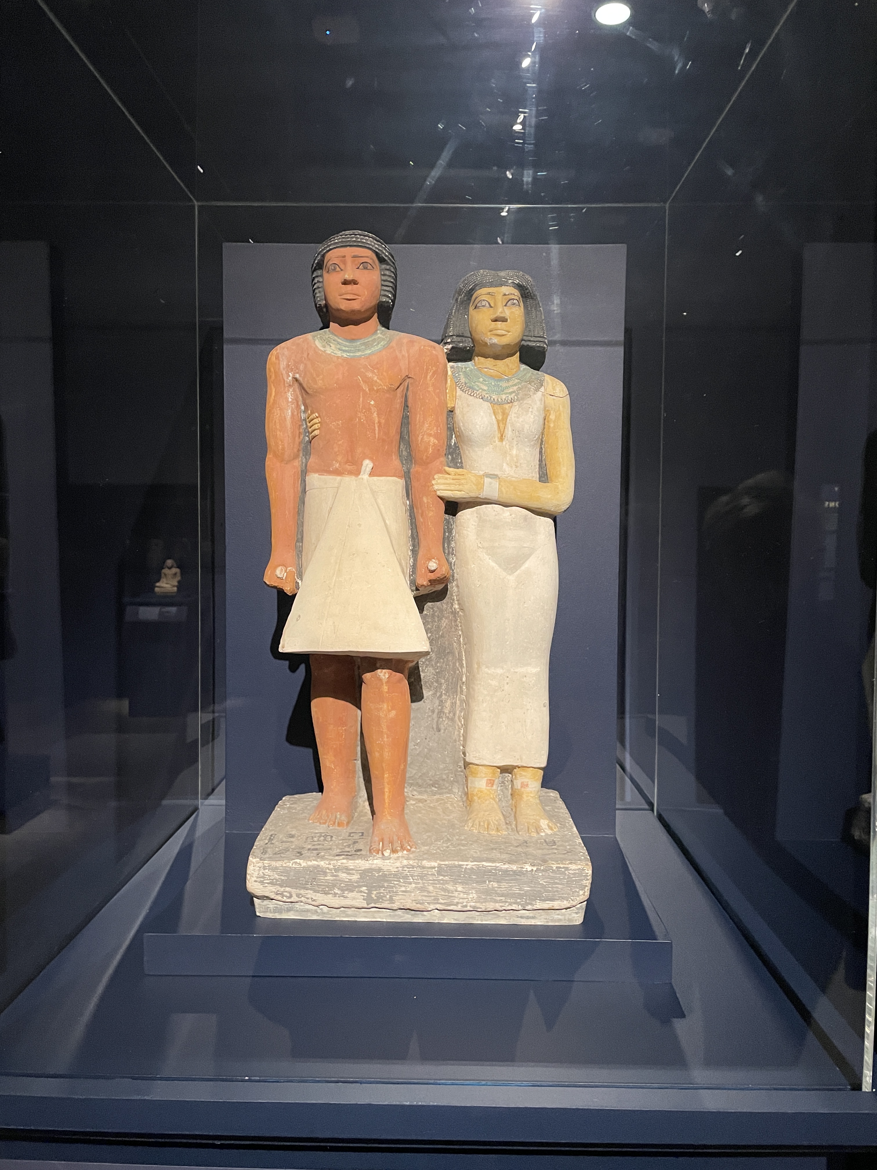 Egyptian Artifact in the Museum of Fine Arts in Boston, Massachusetts.