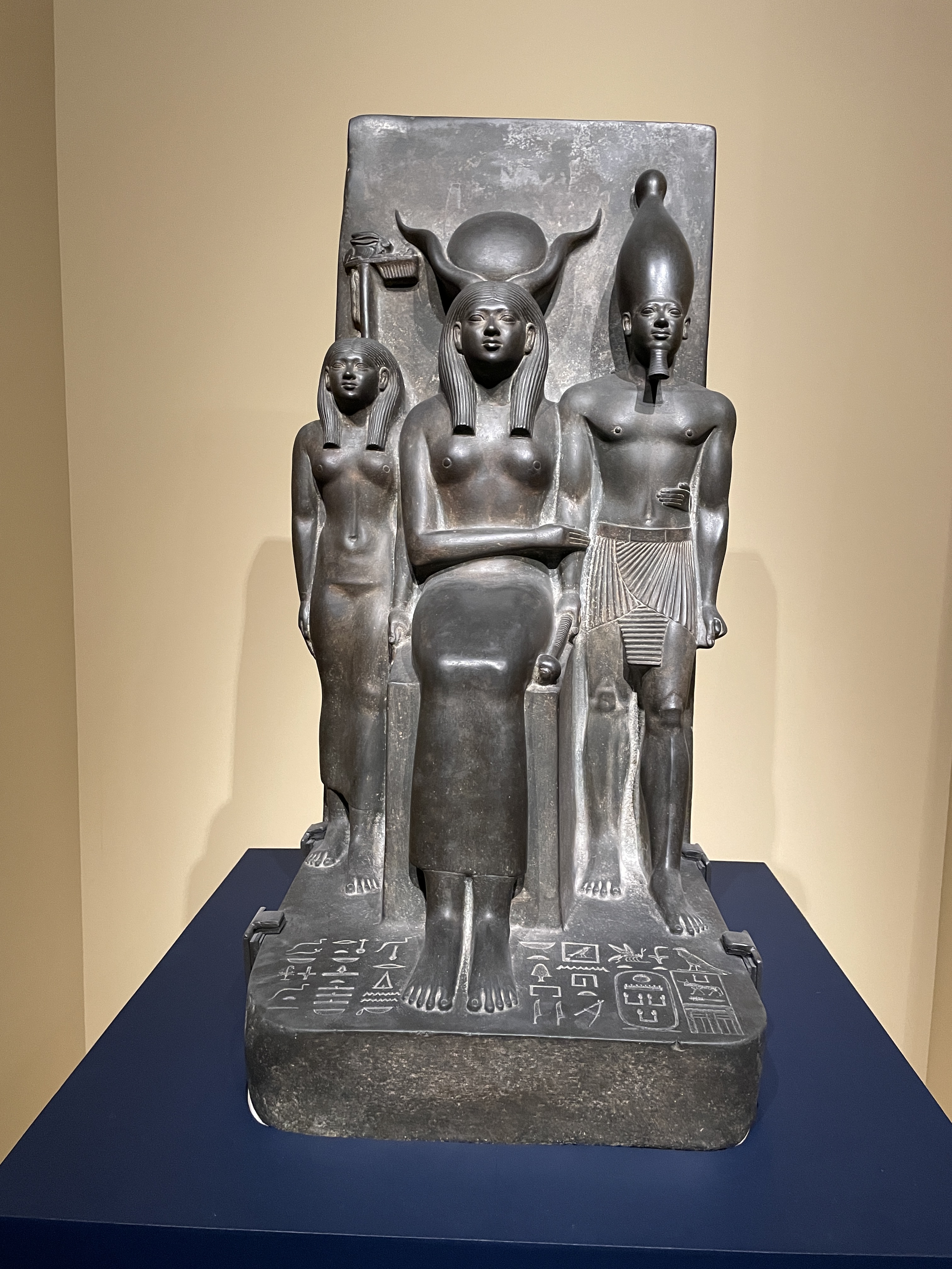 Egyptian Artifact in the Museum of Fine Arts in Boston, Massachusetts