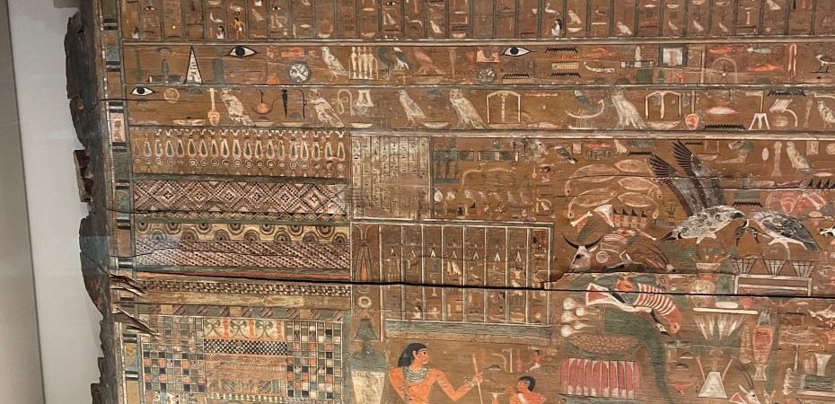 Artwork in the Museum of Fine Arts in Boston, Massachusetts.