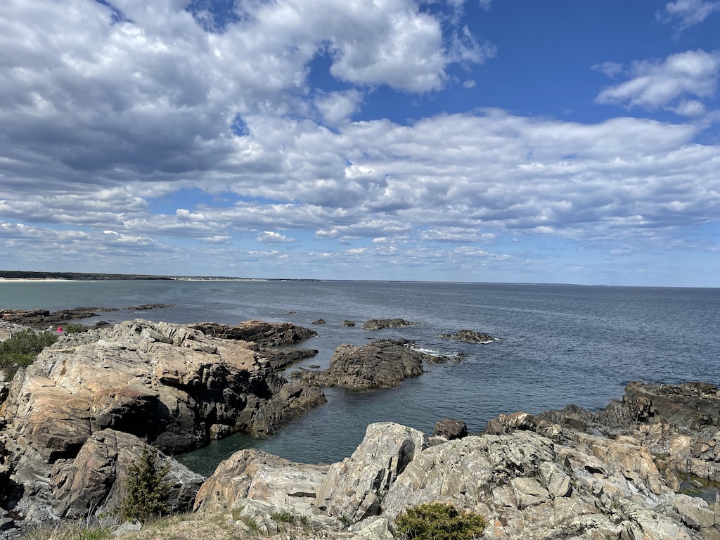 Views along the Coastal Walk in Ogunquit, Maine.