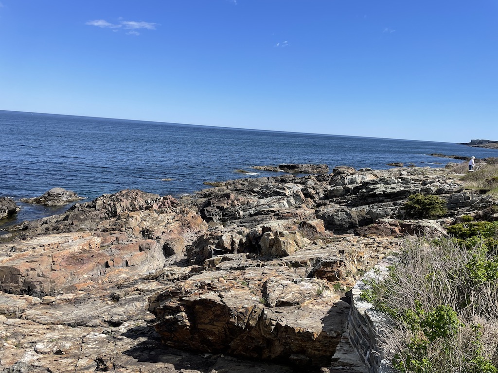 Views along the Coastal Walk in Ogunquit, Maine.