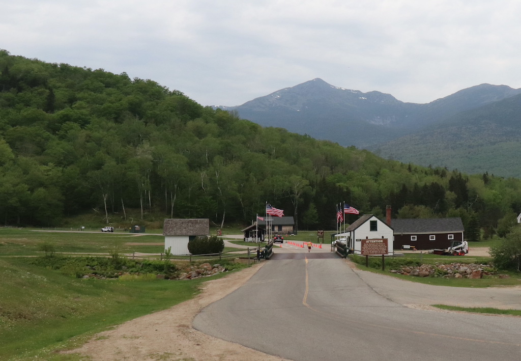 Base of Mount Washington State Park in New Hampshire.