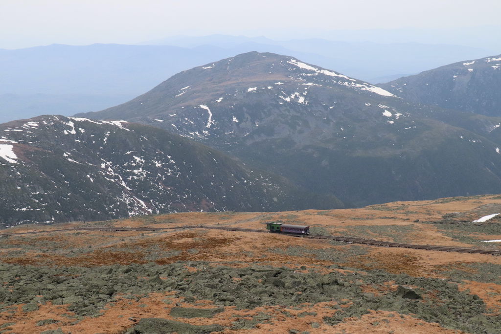 Train at Mount Washington State Park in New Hampshire.