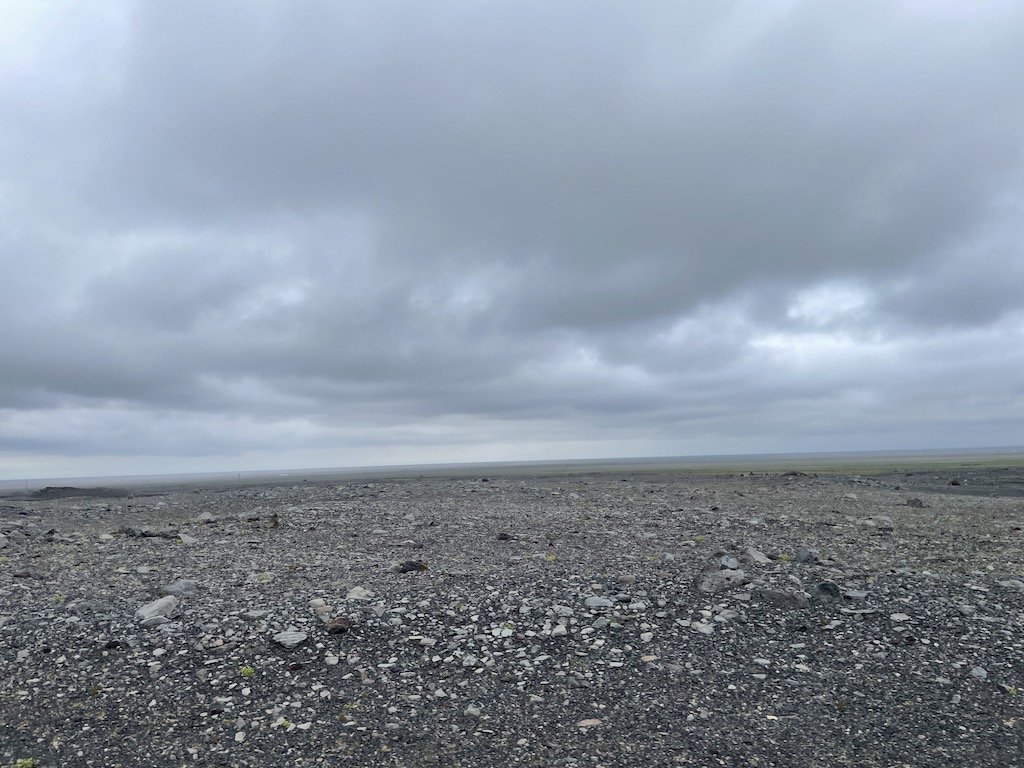 Landscapes while driving from Vík to Seyðisfjörður in Iceland.