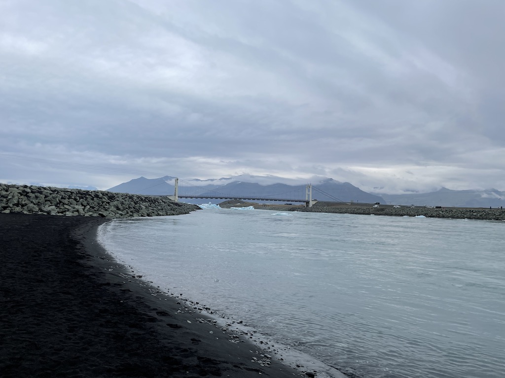 Landscapes while driving from Vík to Seyðisfjörður in Iceland.