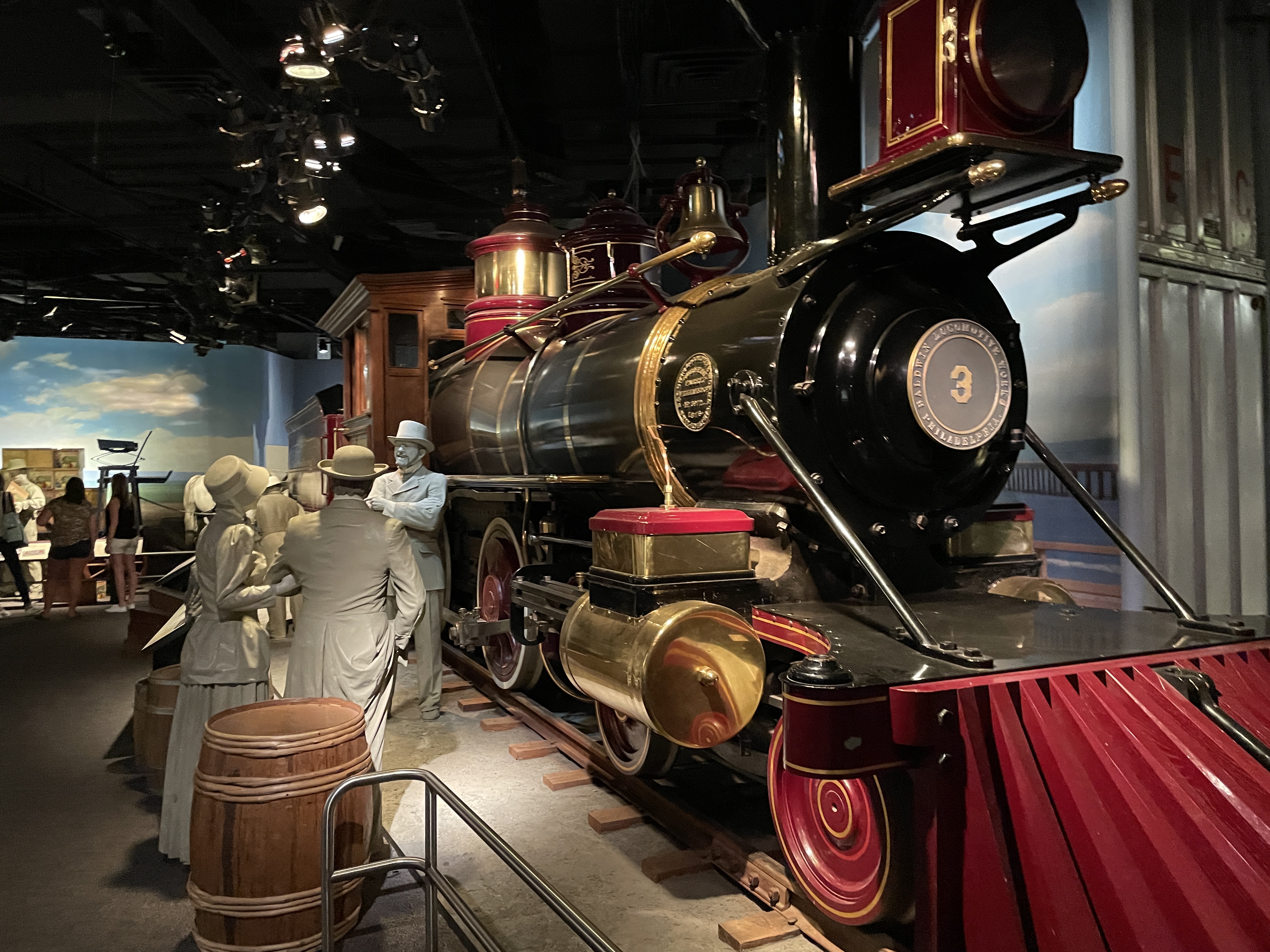 Train Exhibit in the American History Museum in Washington, D.C.