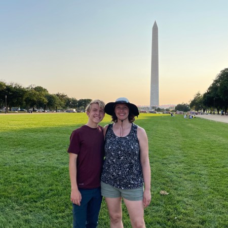 The Washington Monument in the National Mall in Washington, D.C.