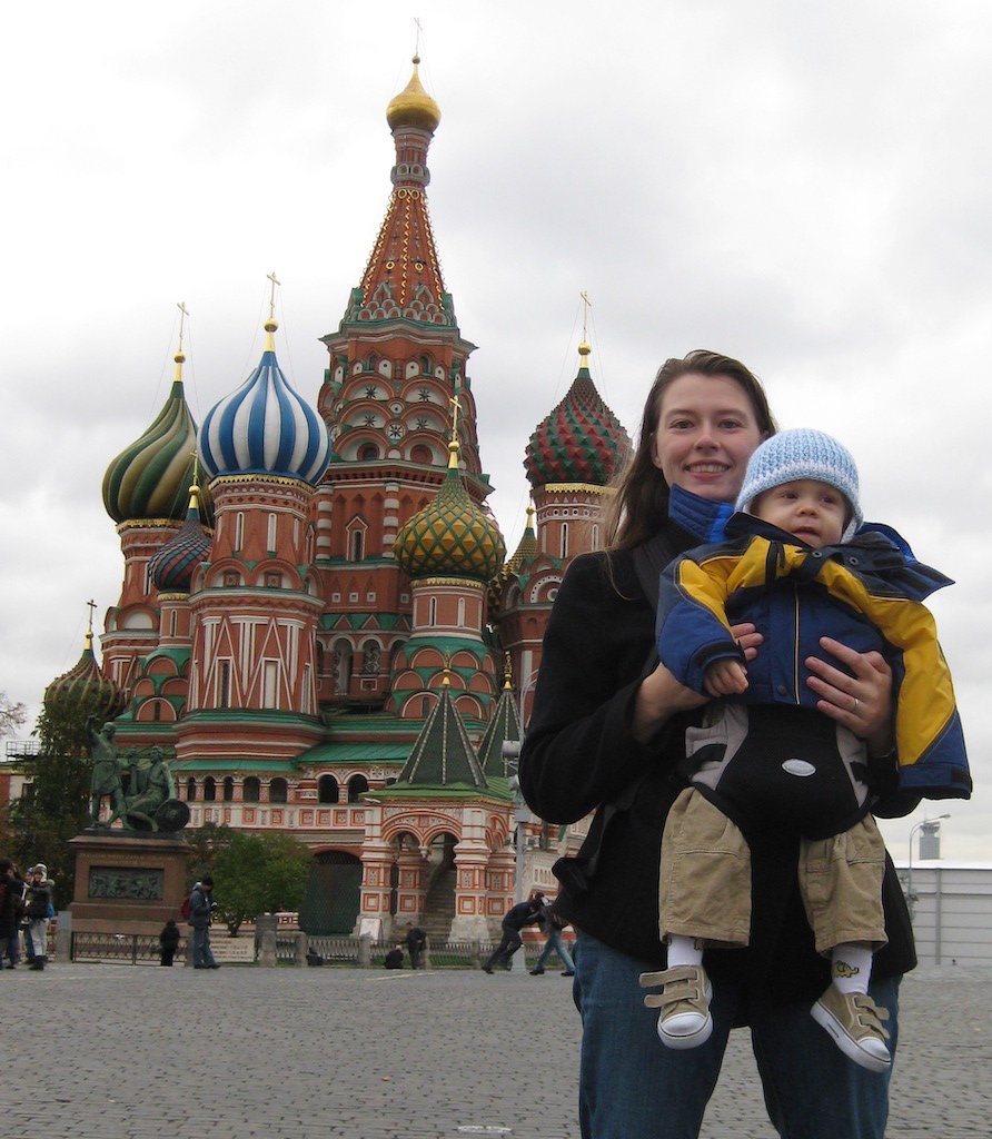 Saint Basil's Cathedral in Moscow, Russia