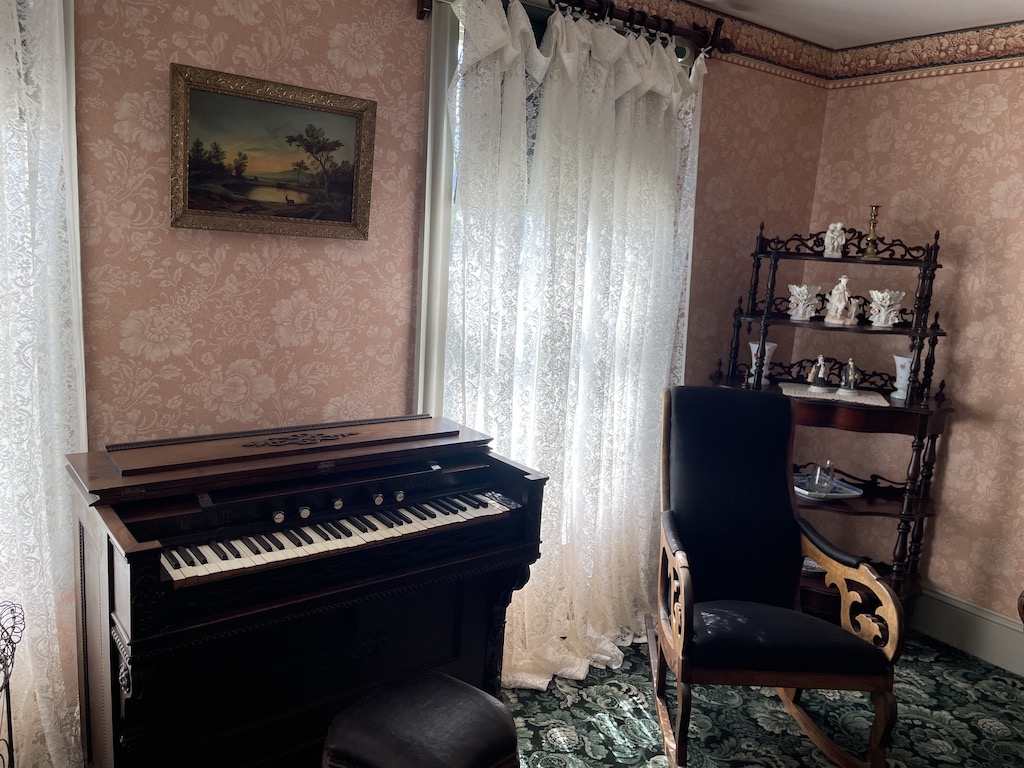Inside Anne's house at Anne of Green Gables Heritage Place in Cavendish, Prince Edward Island in Canada.