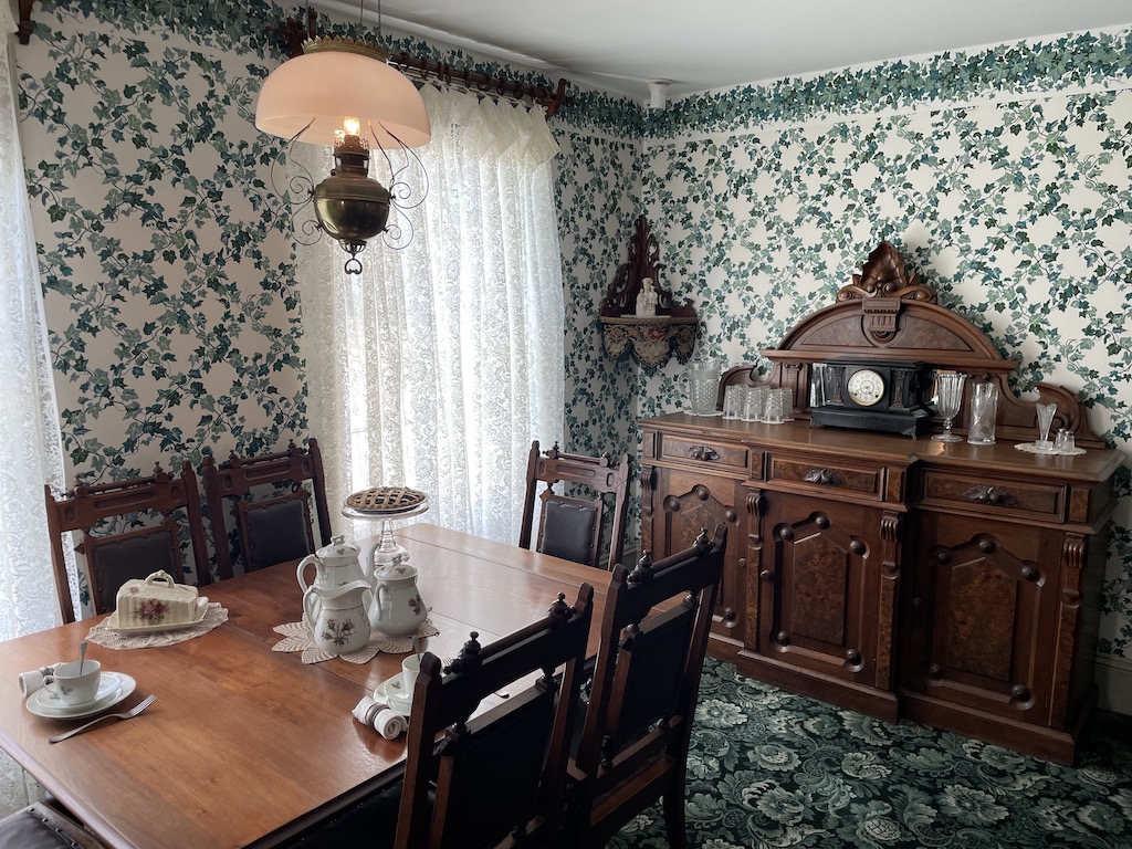 Inside Anne's house at Anne of Green Gables Heritage Place in Cavendish, Prince Edward Island in Canada.