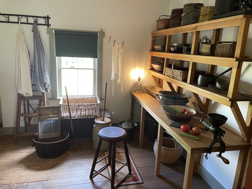 Inside Anne's house at Anne of Green Gables Heritage Place in Cavendish, Prince Edward Island in Canada.