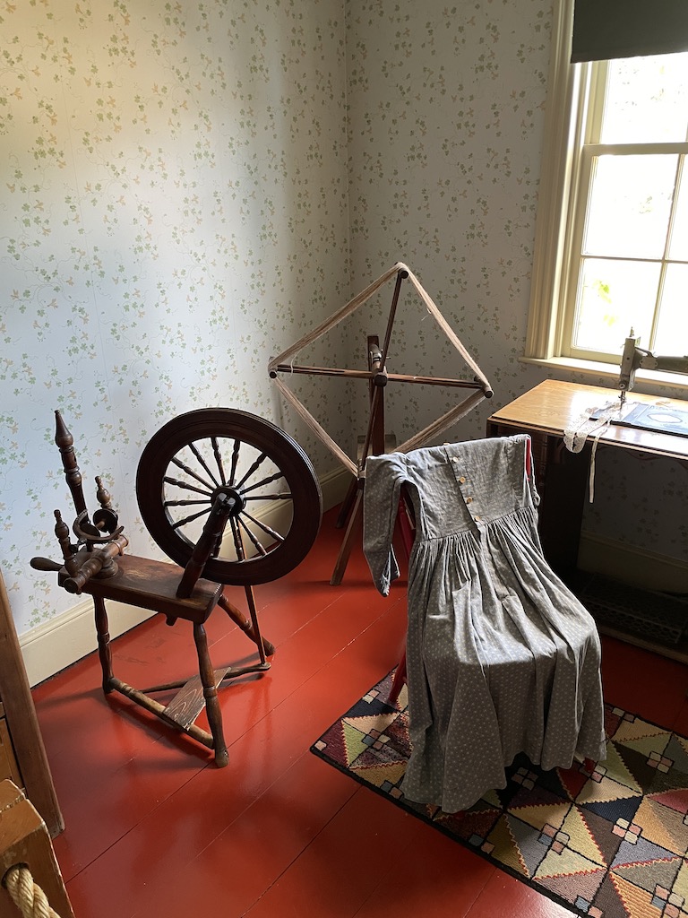 Inside Anne's house at Anne of Green Gables Heritage Place in Cavendish, Prince Edward Island in Canada.