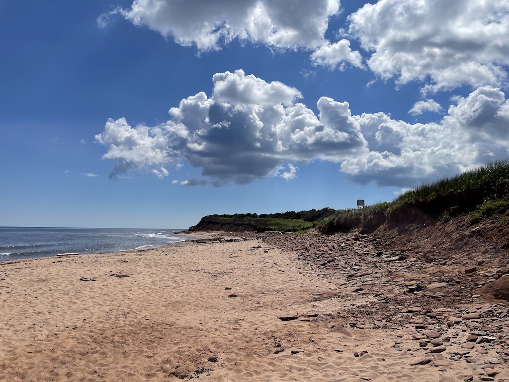 Beach on Prince Edward Island, Canada.
