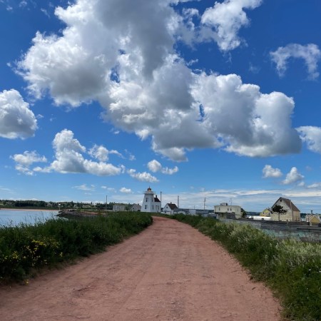 Walk to North Rustico Harbour on Prince Edward Island, Canada.