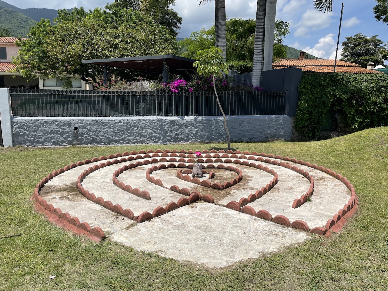Walking in Ajijic, Mexico.