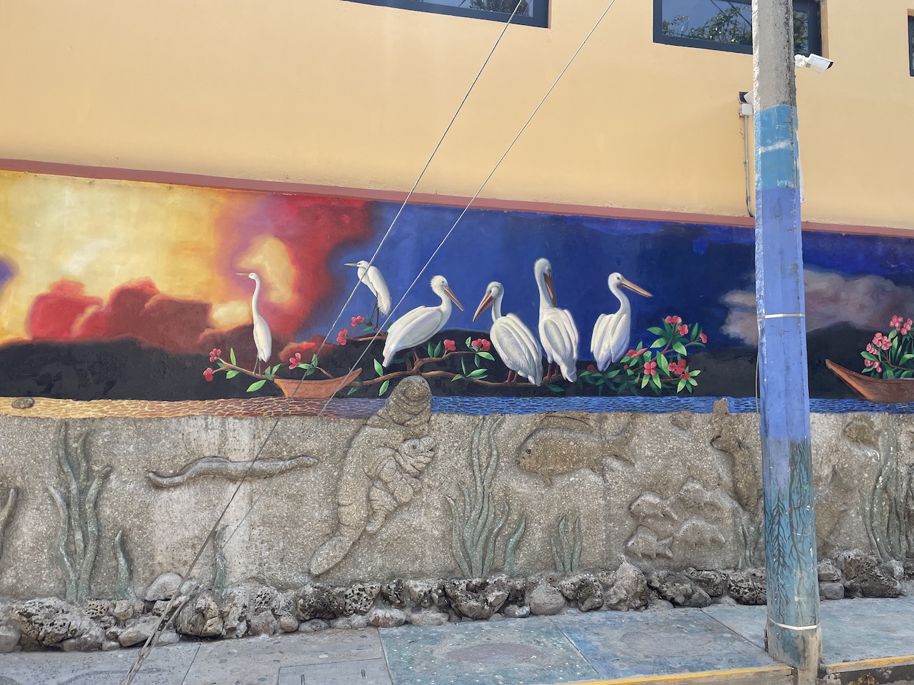Artwork in Ajijic, Mexico.