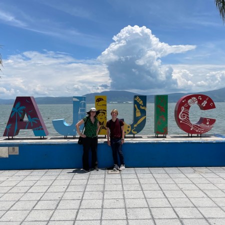 Sign in Ajijic, Mexico.
